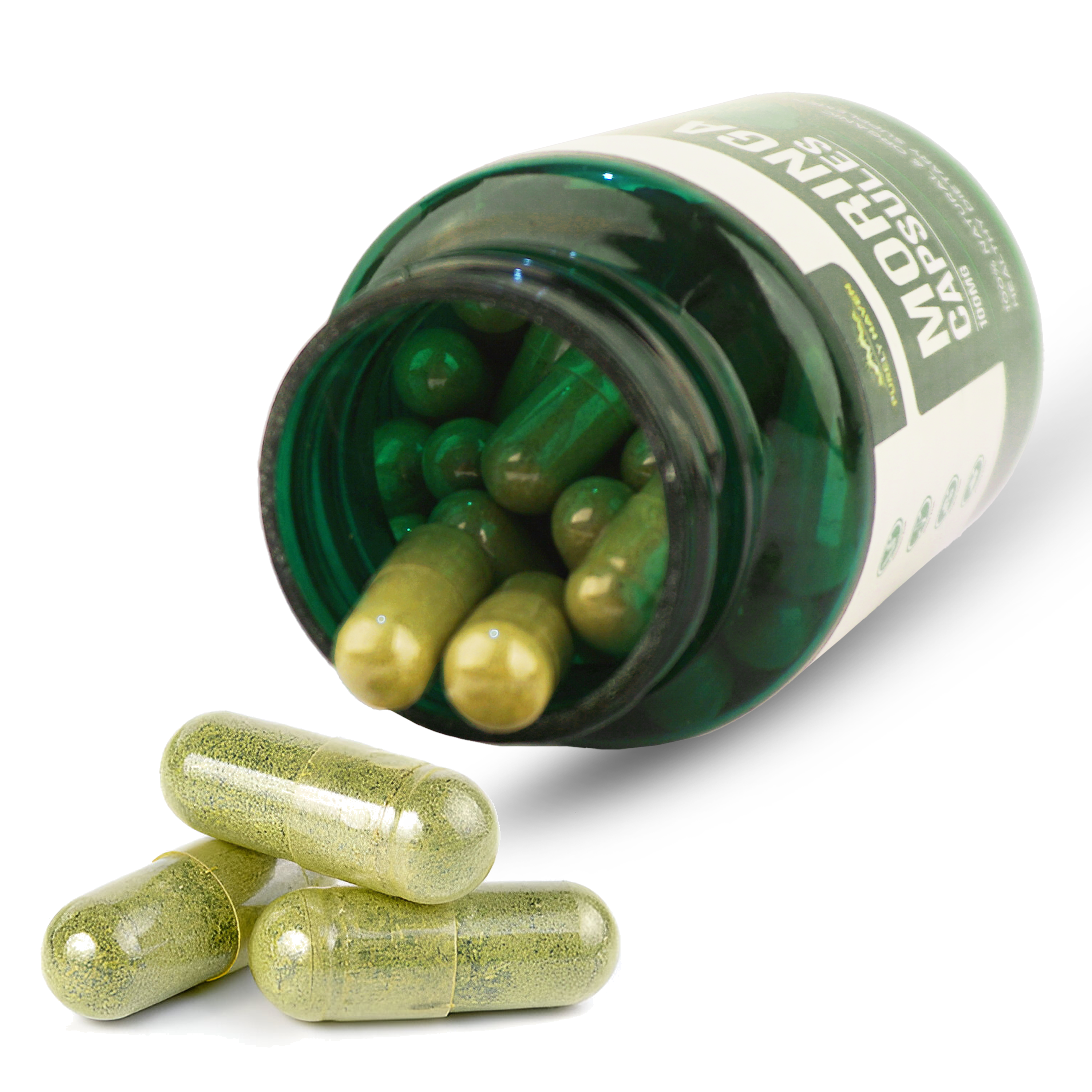 Moringa Capsules | For Mental, Heart & Bone health | Purely Haven