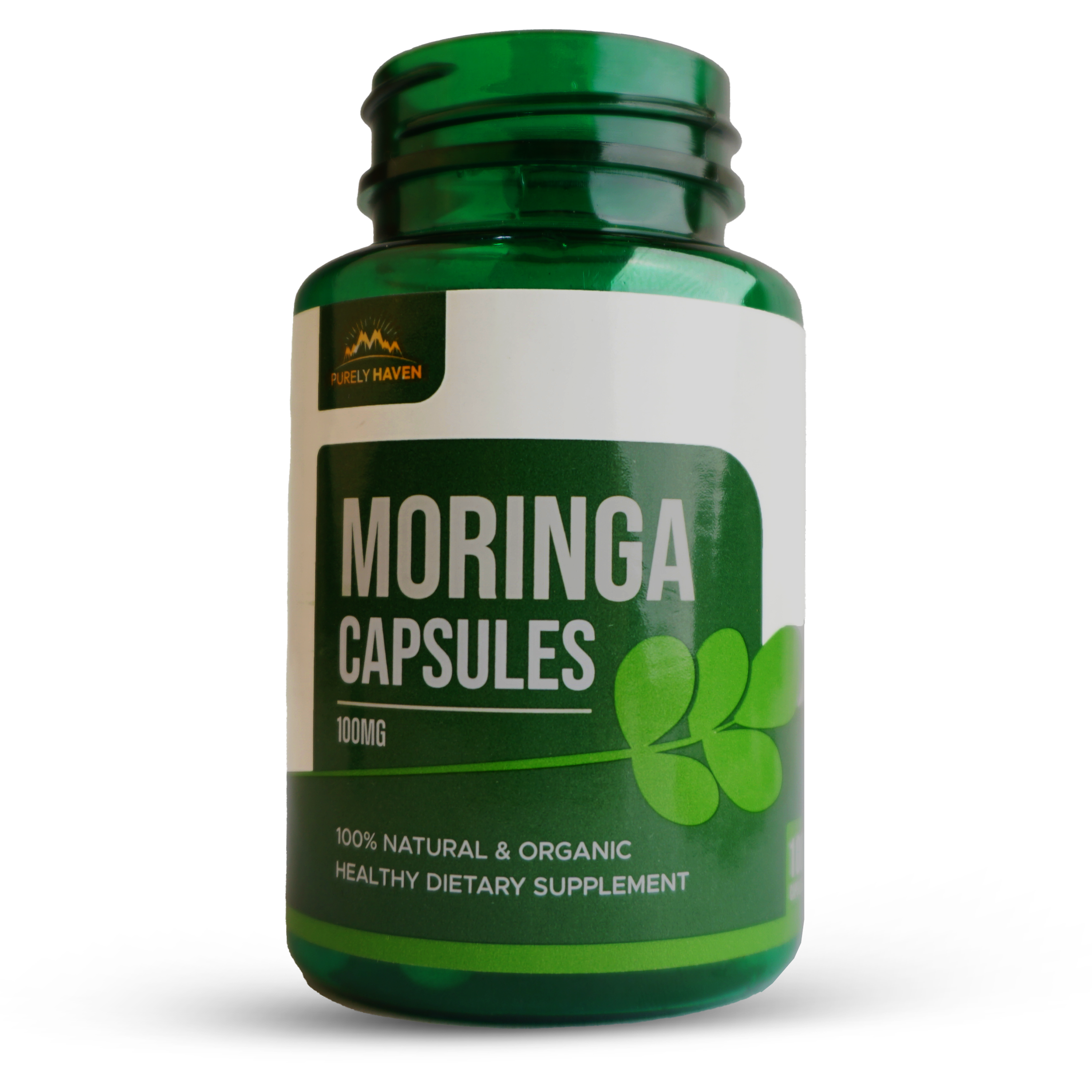 Moringa Capsules | For Mental, Heart & Bone health | Purely Haven